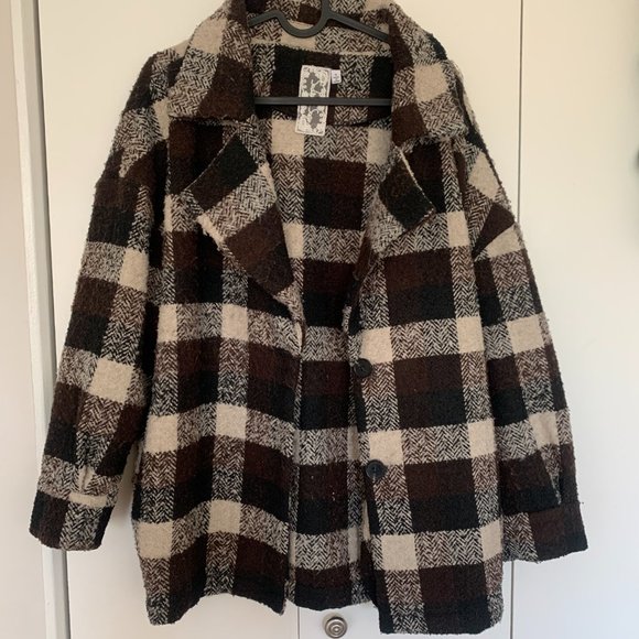 Plaid Coat/Shacket - Picture 3 of 3